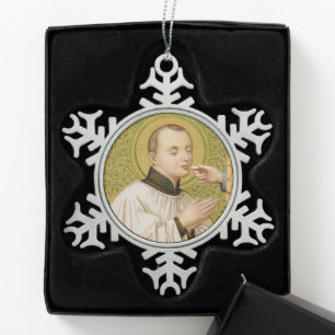 St. Stanislaus Kostka (SNV 25) Tin Sneeuwvlok Ornament