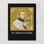 St. Stanislaus (SNV 25) (Vierkant Afbeelding) Vert Briefkaart (Voorkant)
