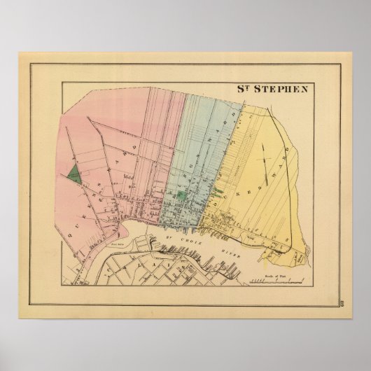 St Stephen NB Poster (Voorkant)