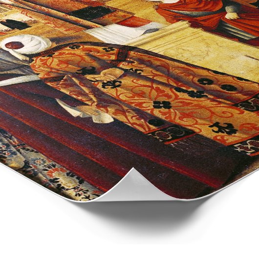 St. Stephen Preaching Poster (Hoek)