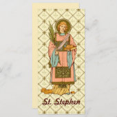 St. Stephen (RLS 17) Carte de vœux vierge (Devant / Derrière)
