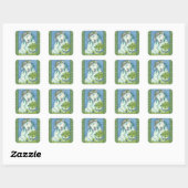 ST. Sticker IRISH EWE & SHAMROCKS VAN PATRICK (Vel)