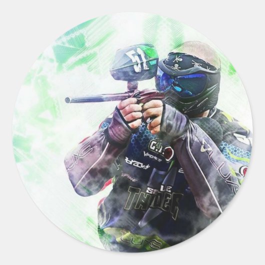 ST Surreal Ronde Sticker (Voorkant)