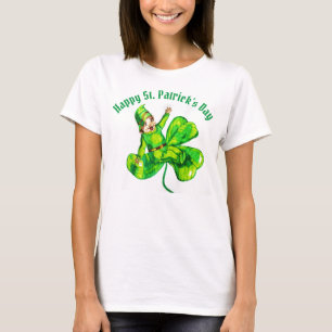 ST. T-shirt BÉBÉ LEPRECHAUN DE PATRICK'S DAY
