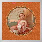 St. Tarcisius van Rome Roundel (BF 004) Poster (Voorkant)