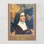 ST. TERESA BENEDICTA VAN DE KROSS-EDITH STEIN BRIEFKAART (Voorkant)