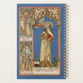 St. Teresa d'Avila (SAU 28) 5,5 po x 8,5 po (Dos)