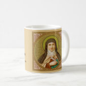 St. Teresa d'Avila (SNV 27) Café Mug #1b Carré (Devant droit)