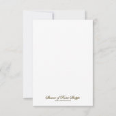 St. Teresa Margaret Redi van het heilige hart Kaart (Achterkant)