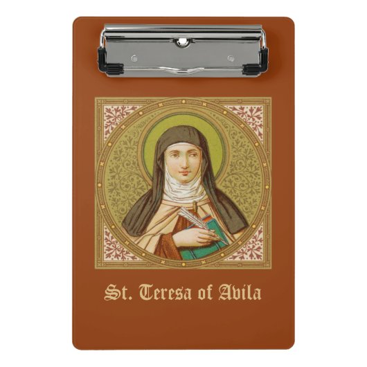 St. Teresa of Avila (SNV 27) Mini Clipboard #2a Mini Klembord (Voorkant)