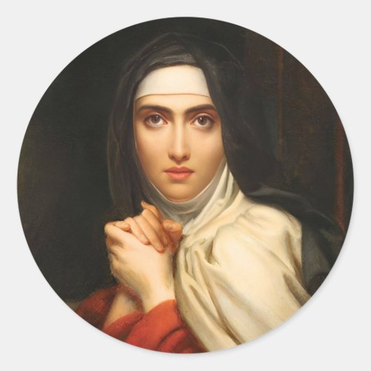 St. Teresa Of Avila Sticker (Voorkant)