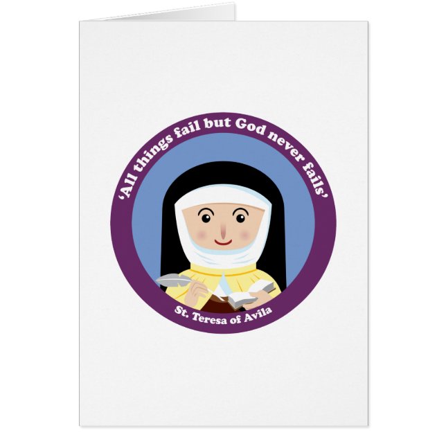 St. Teresa van Avila (Voorkant)