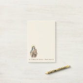 St. Teresa van Avila Religious Carmelite Nun Post-it® Notes (Op bureau)
