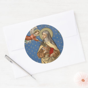 St. Teresa van Avila (SAU 28) Ronde Sticker