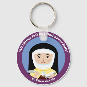 St. Teresa van Avila Sleutelhanger