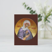 St. Thekla Prayer Card Briefkaart (Staand voorkant)