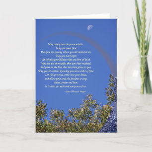 St Theresa Gebed Kaart