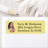 St. Therese de Kleine Roze Rozen Etiket (Insitu)