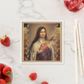 St. Therese de Kleine Roze Rozen Servetten (Insitu)