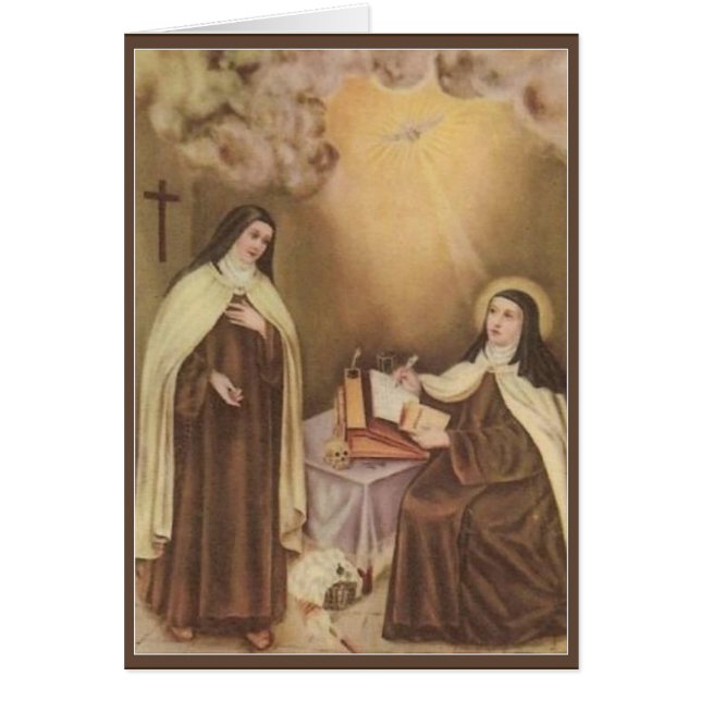 St Therese de l'enfant Jésus peu de fleur (Devant)
