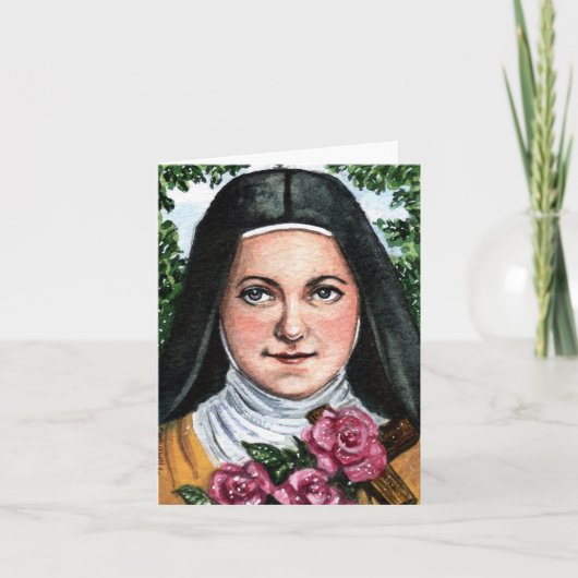 St Therese de Lisieux Note Kaart (Voorkant)