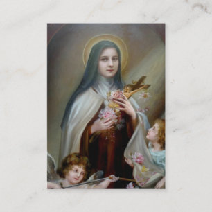  St. Therese de Little Flower Novena/Rozen Visitekaartje