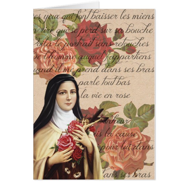 St. Therese de Little Flower  Rozen (Voorkant)