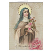 St Therese du cru de roses de Jésus d'enfant (Devant)