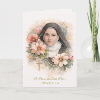 St. Thérèse Holy Rosary “Everything is Grace” Kaart