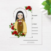 St. Therese Jesus  Spiritual Bouquet Prayer Roses (Bureau)