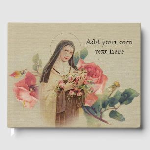St. Therese Kind Jesus Rozen Gastboek Gastenboek
