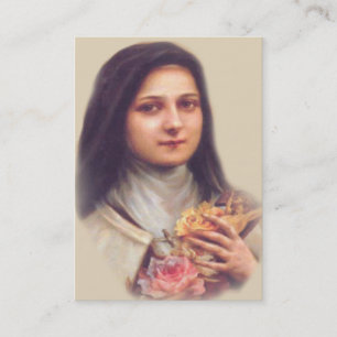 St Therese les cartes saintes de petit Novena de