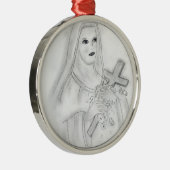 st-therese metalen ornament (Rechts)