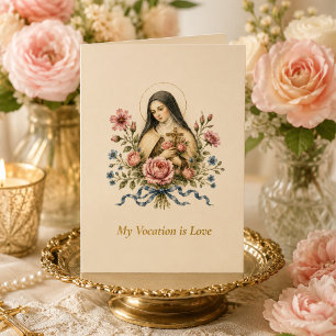 St. Thérèse Mijn Roeping Is Liefde Kaart