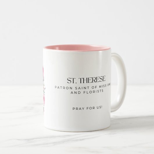 St. Therese Mug (Devant droit)