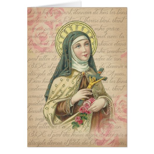 St. Therese of Child Jesus Roos  religieus (Voorkant)