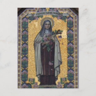 St. Thérèse of Lisieux Briefkaart