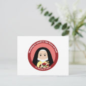 St. Thérèse of Lisieux Briefkaart (Staand voorkant)