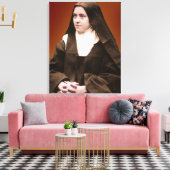 St. Therese of Lisieux Canvas Afdruk (Insitu (Woonkamer))