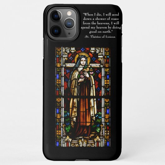 St. Therese of Lisieux iPhone Hoesje (Achterkant)