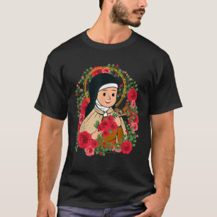 St. Therese of Lisieux Kinder Little Flower Roos C T-shirt