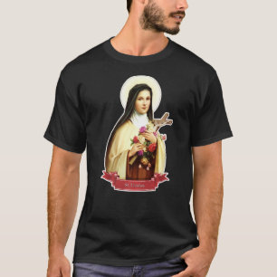 St. Therese of Lisieux Kinder Little Flower Roos C T-shirt