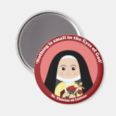 St. Thérèse of Lisieux Magneet (Voorkant / Achterkant)