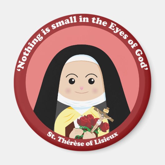 St. Thérèse of Lisieux Magneet (Voorkant)