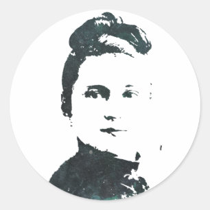 St. Therese of Lisieux   Ronde Sticker