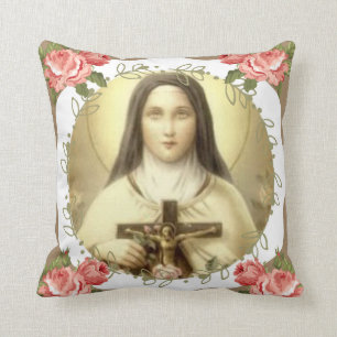 St. Therese of the Child Jesus Little Flower Kussen