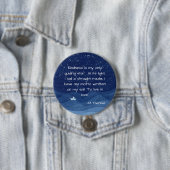 St. Therese Quote Pin Ronde Button 7,6 Cm (In situ)