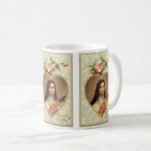 St Therese Valentine saluant la tasse (Devant droit)