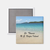 St. Thomas, Amerikaanse Maagd Island Magneet (Voorkant / Achterkant)