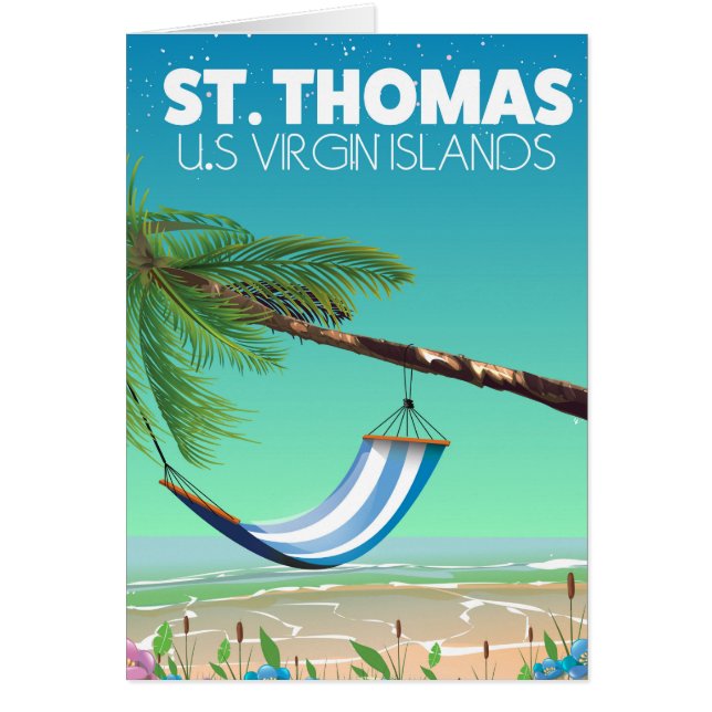St Thomas Amerikaanse Maagdeneilanden. (Voorkant)